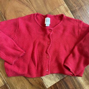 Gap Kids Red Cardigan (12-18 months)